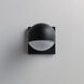 Modular LED 5 inch Black Outdoor Wall Sconce