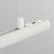 Continuum LED 38.5 inch White Linear Pendant Ceiling Light