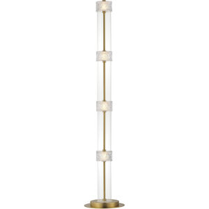 Elysian 69 inch 35.00 watt Natural Aged Brass Floor Lamp Portable Light