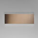 Embosse LED 24 inch Polished Bronze Bath Vanity Wall Light