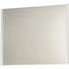 Luminance 60 X 42 inch Polished Chrome LED Mirror
