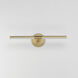 Dorian 12 watt 19 inch Gold Picture Light Wall Light