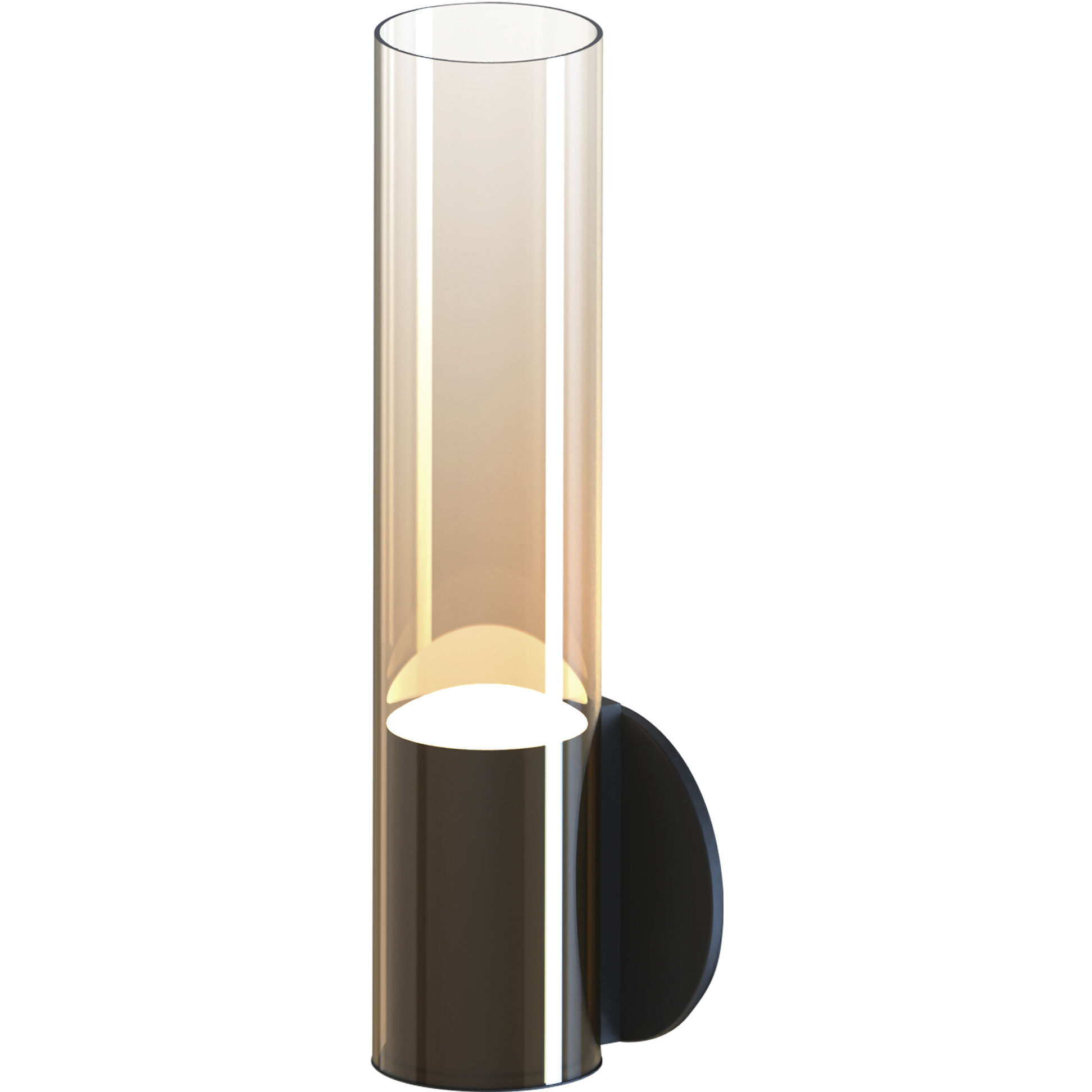 Highball LED 5 inch Gunmetal ADA Wall Sconce Wall Light in Amber