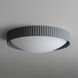 Souffle LED 18 inch Gray Flush Mount Ceiling Light