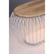Cage White and Navaho White Bench