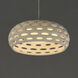 Cambria LED 13.75 inch Oyster Flush Mount Ceiling Light