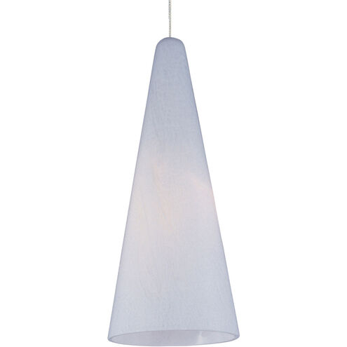Lava 1 Light 4.5 inch Satin Nickel RapidJack Pendant Ceiling Light