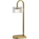 Elysian 22 inch 8.00 watt Natural Aged Brass Table Lamp Portable Light