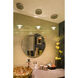 Hagen LED 7 inch Polished Chrome Mini Pendant Ceiling Light