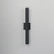 Alumilux Sideline LED 4.5 inch Black Outdoor Wall Mount