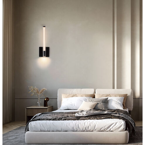 Cortex LED 4.75 inch Black ADA Wall Sconce Wall Light