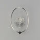 Moonscapes LED 9 inch Polished Chrome ADA Wall Sconce Wall Light