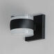 Modular LED 5 inch Black Outdoor Wall Sconce