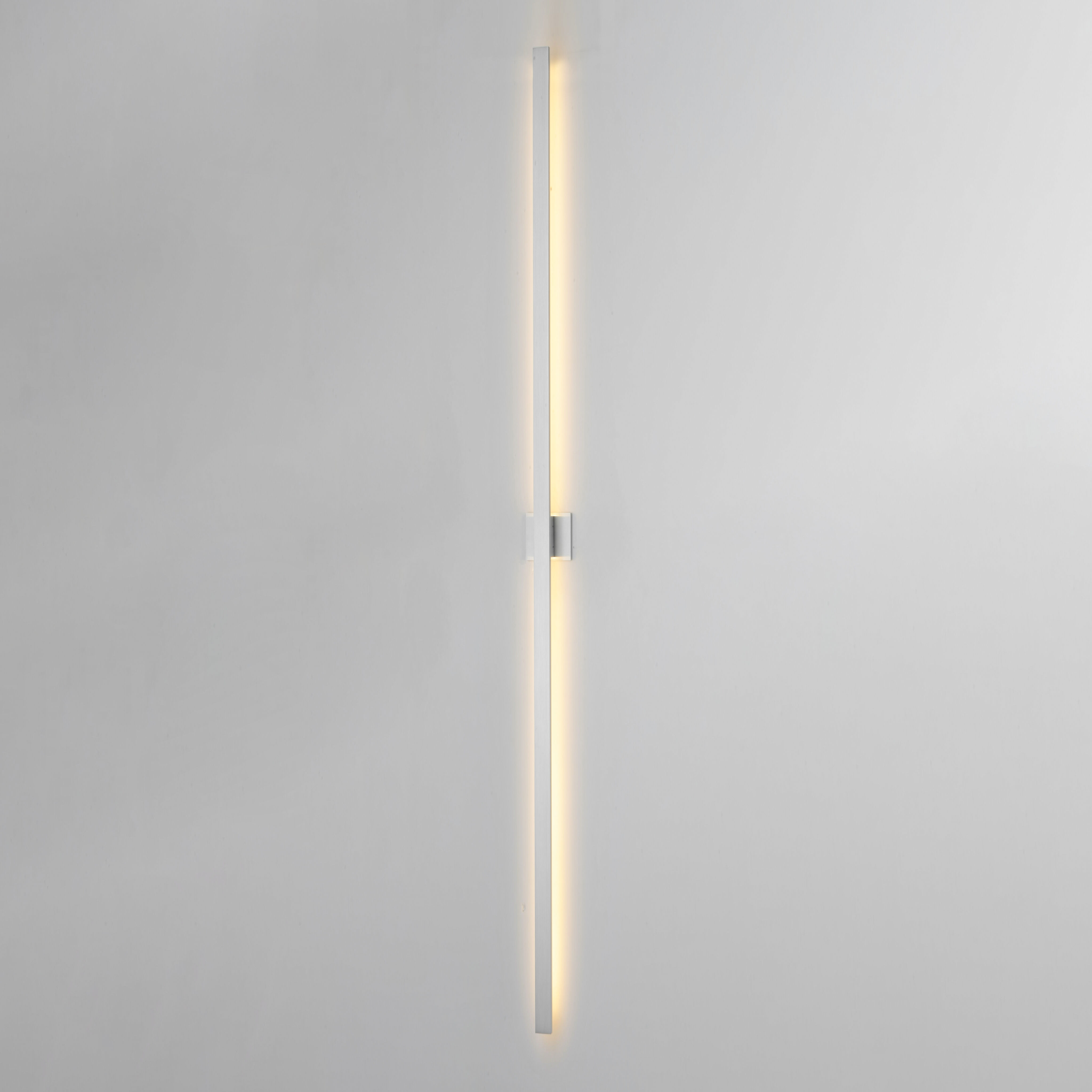 Alumilux Line LED 96 inch Satin Aluminum Outdoor Wall Sconce