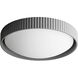 Souffle LED 18 inch Gray Flush Mount Ceiling Light