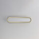Latitude LED 24 inch Gold Bath Vanity Wall Light