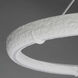 Geist LED 47.25 inch Textured White Ring Pendant Ceiling Light