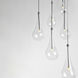 Larmes LED LED 22.75 inch Polished Chrome Single Pendant Ceiling Light