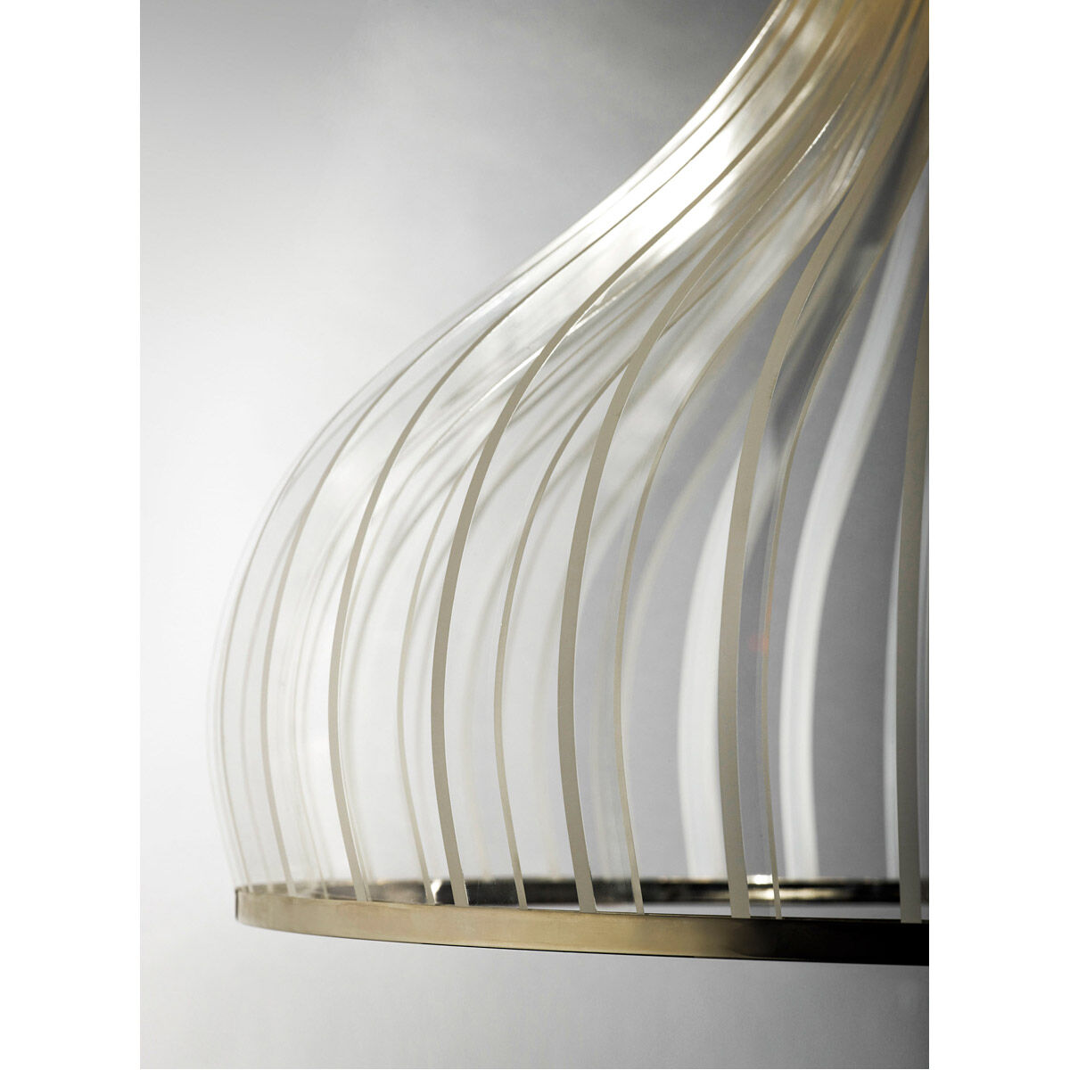 Turbo LED LED 24.25 inch Polished Chrome Single Pendant Ceiling Light