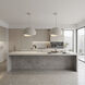 Moeraki LED 19 inch Oyster Single Pendant Ceiling Light