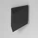 Fractal LED 7.5 inch Black Outdoor Wall Mount