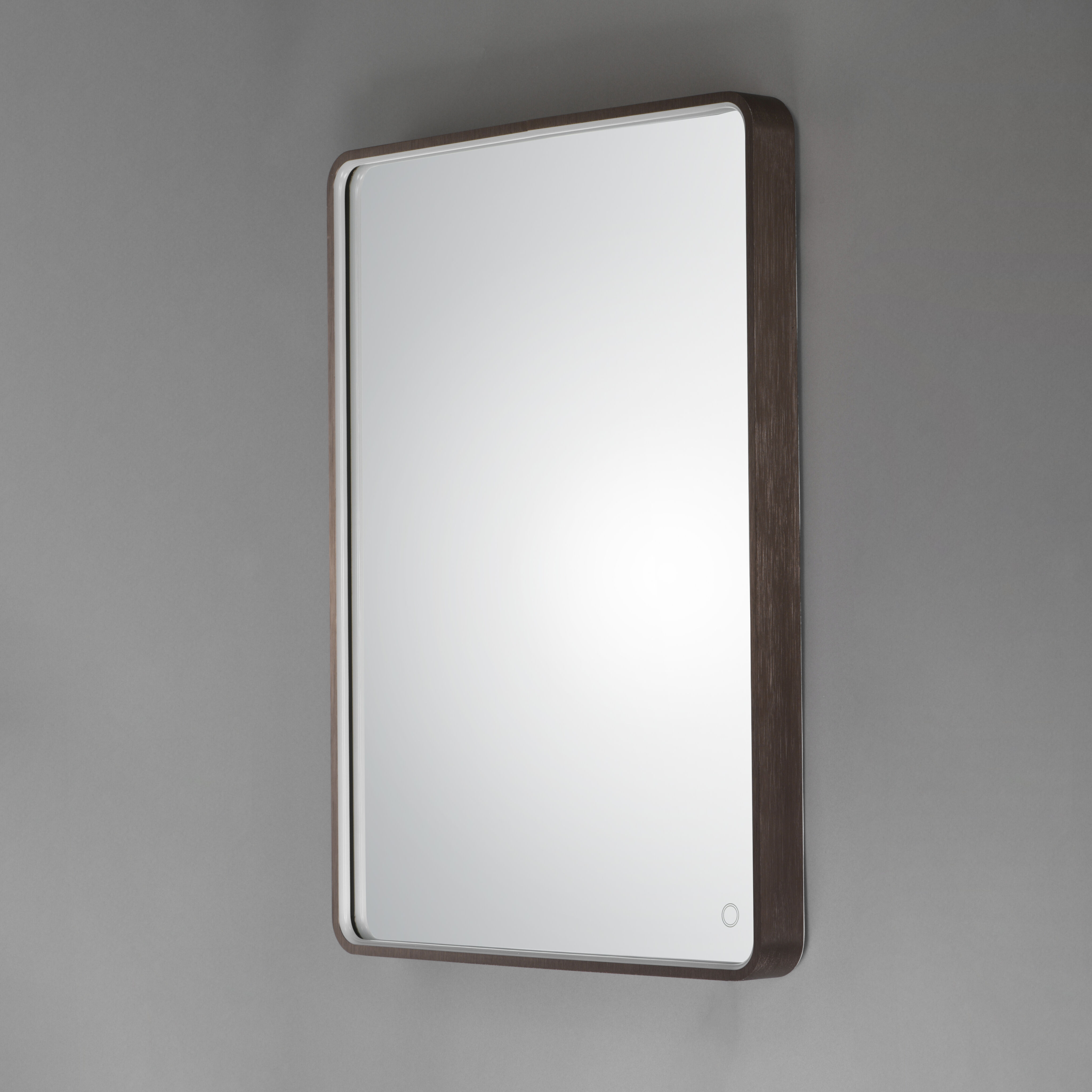 Mirror 31.5 X 23.75 inch Anodized Bronze LED Wall Mirror