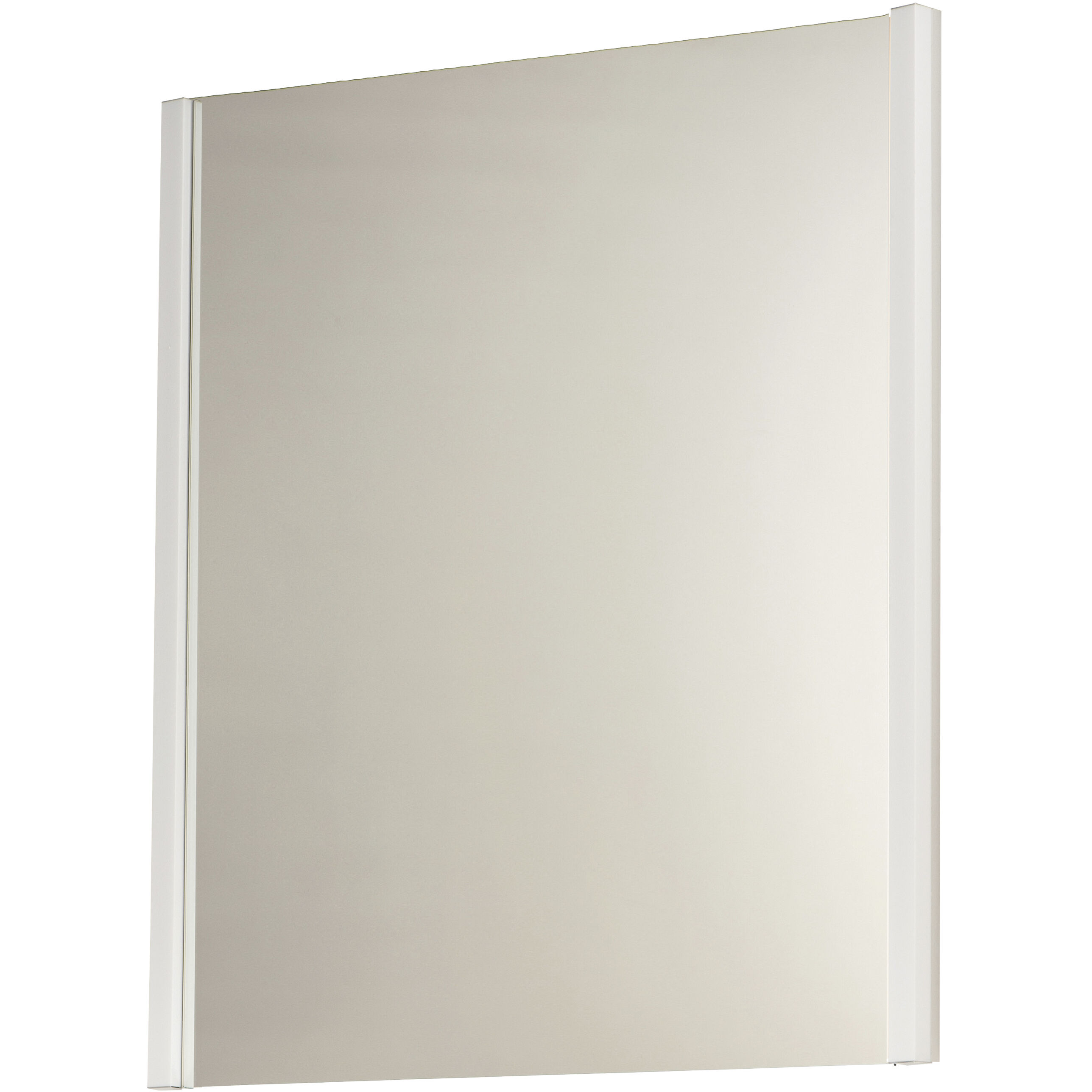 Luminance 42 X 36 inch Polished Chrome LED Wall Mirror