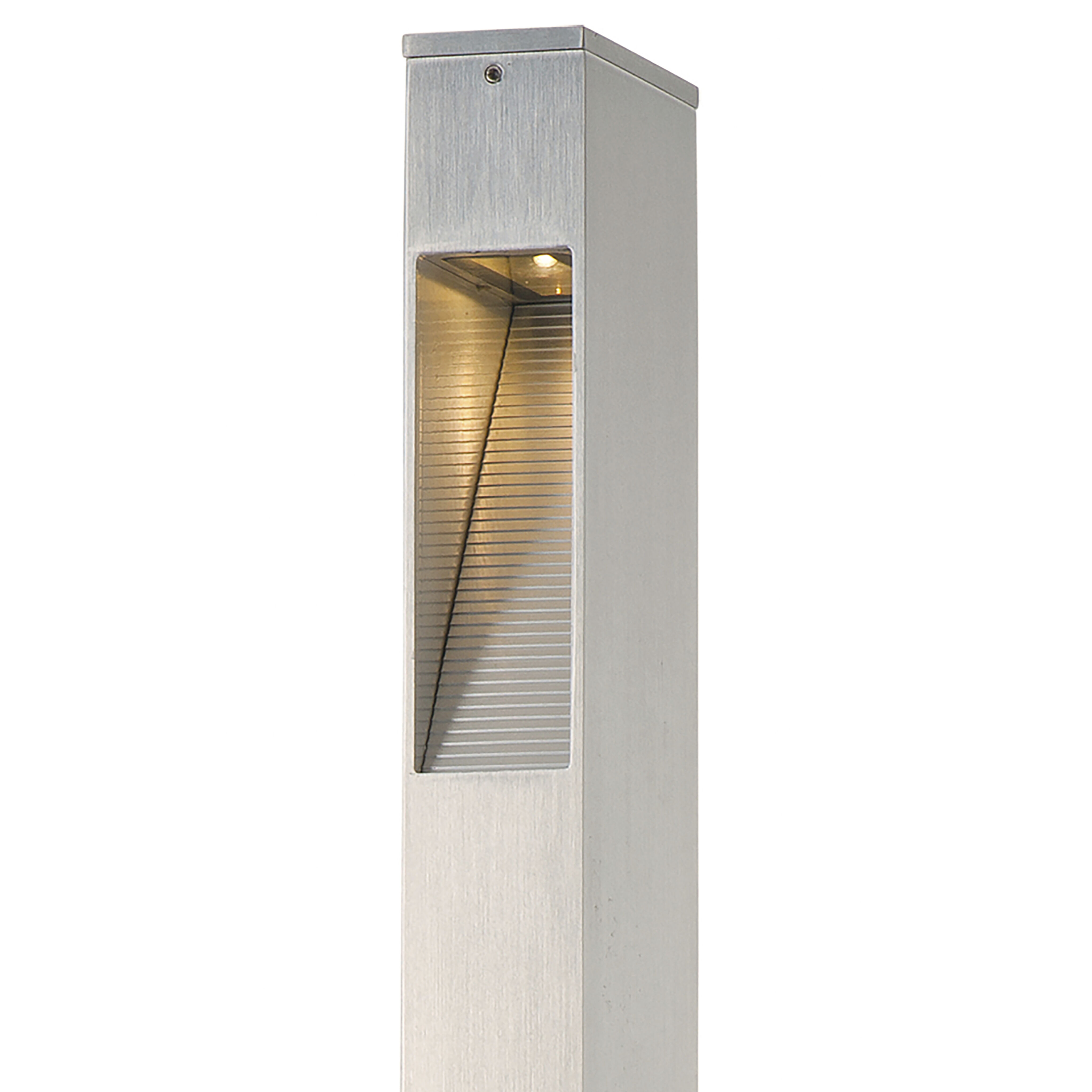 Alumilux Pathway 12 3 watt Satin Aluminum Outdoor Pathway Light