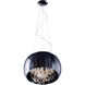 Sense 6 Light 19.75 inch Polished Chrome Single Pendant Ceiling Light