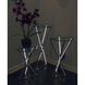 York 23.5 X 15.75 inch Polished Chrome Accent Table