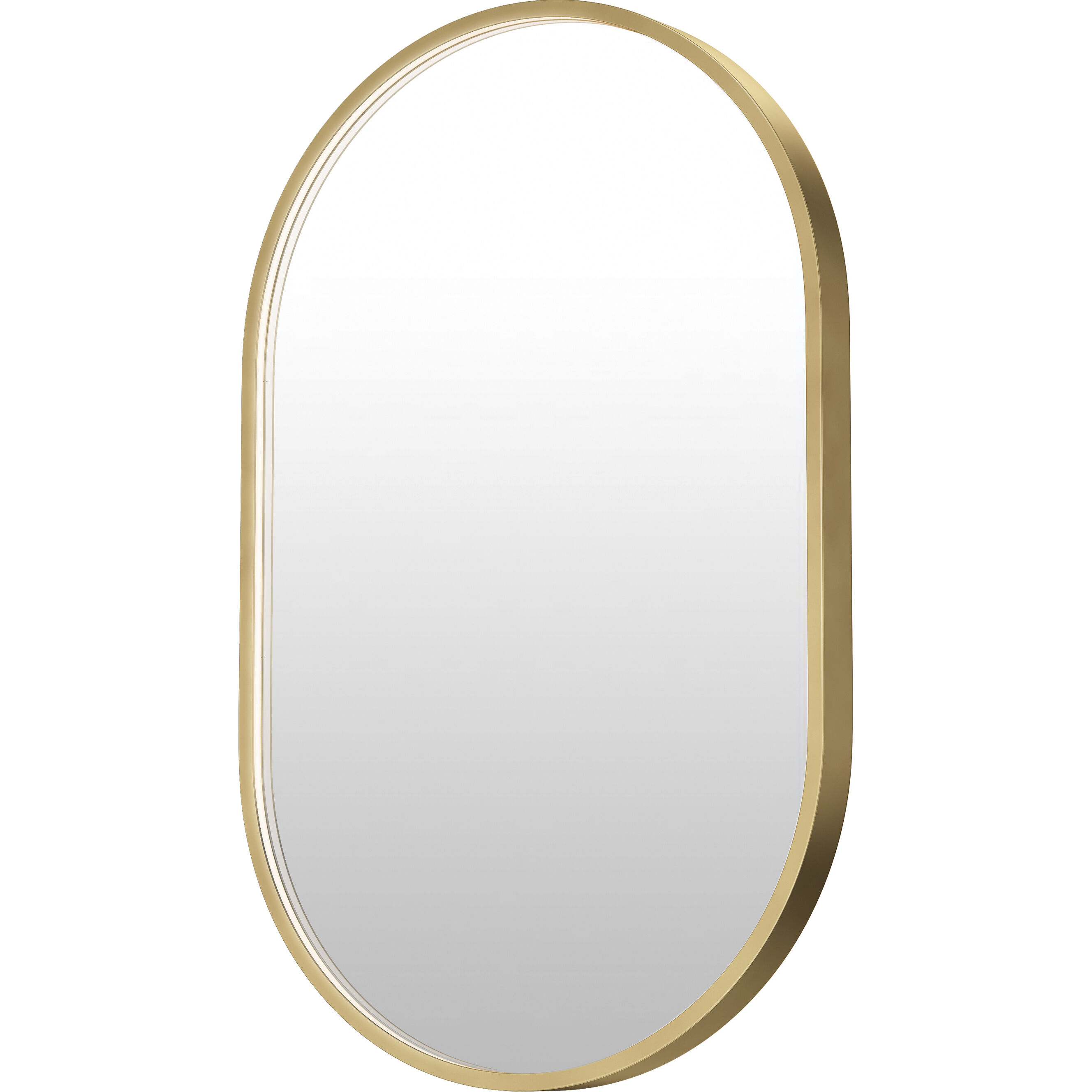 Elisse 32 X 20 inch Gold LED Mirror