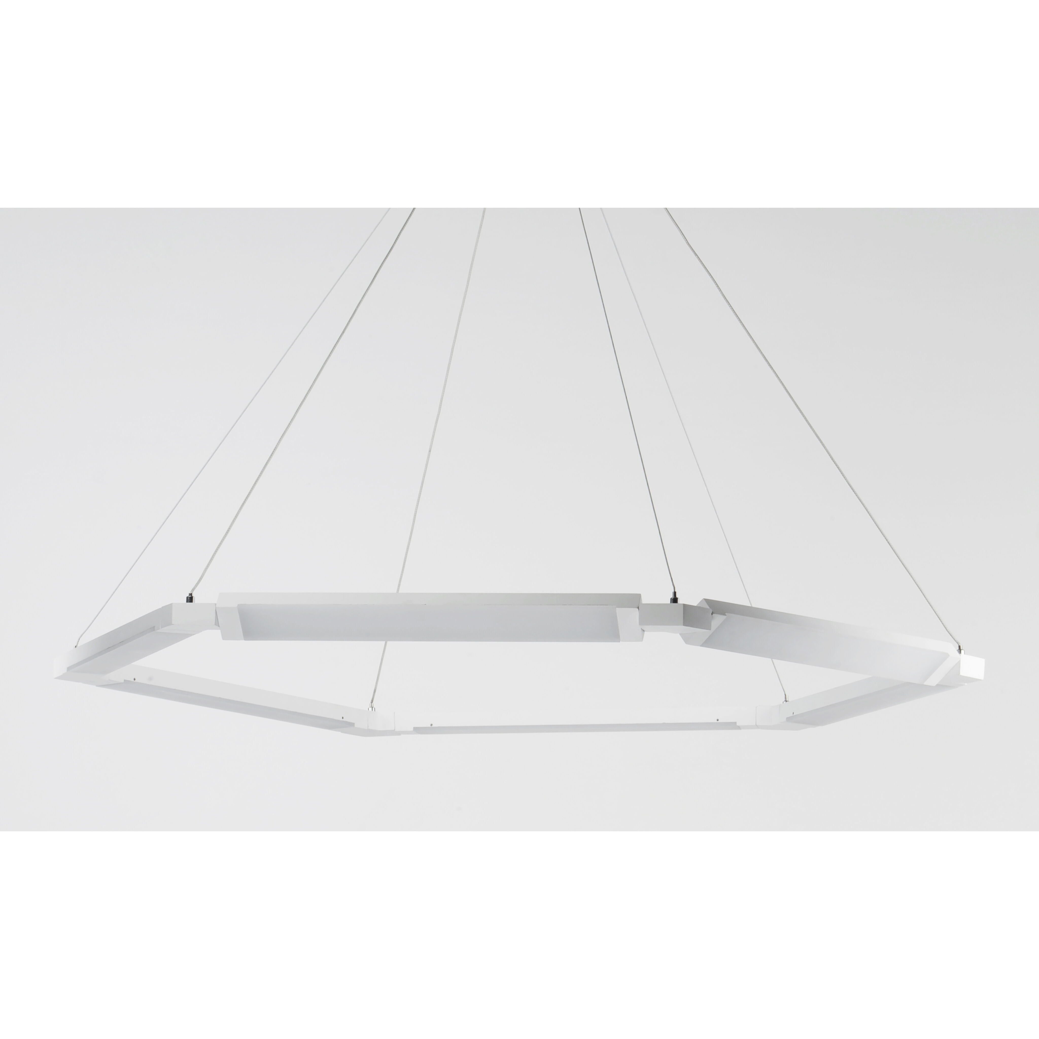 Rotator LED 31.5 inch Matte White Single Pendant Ceiling Light