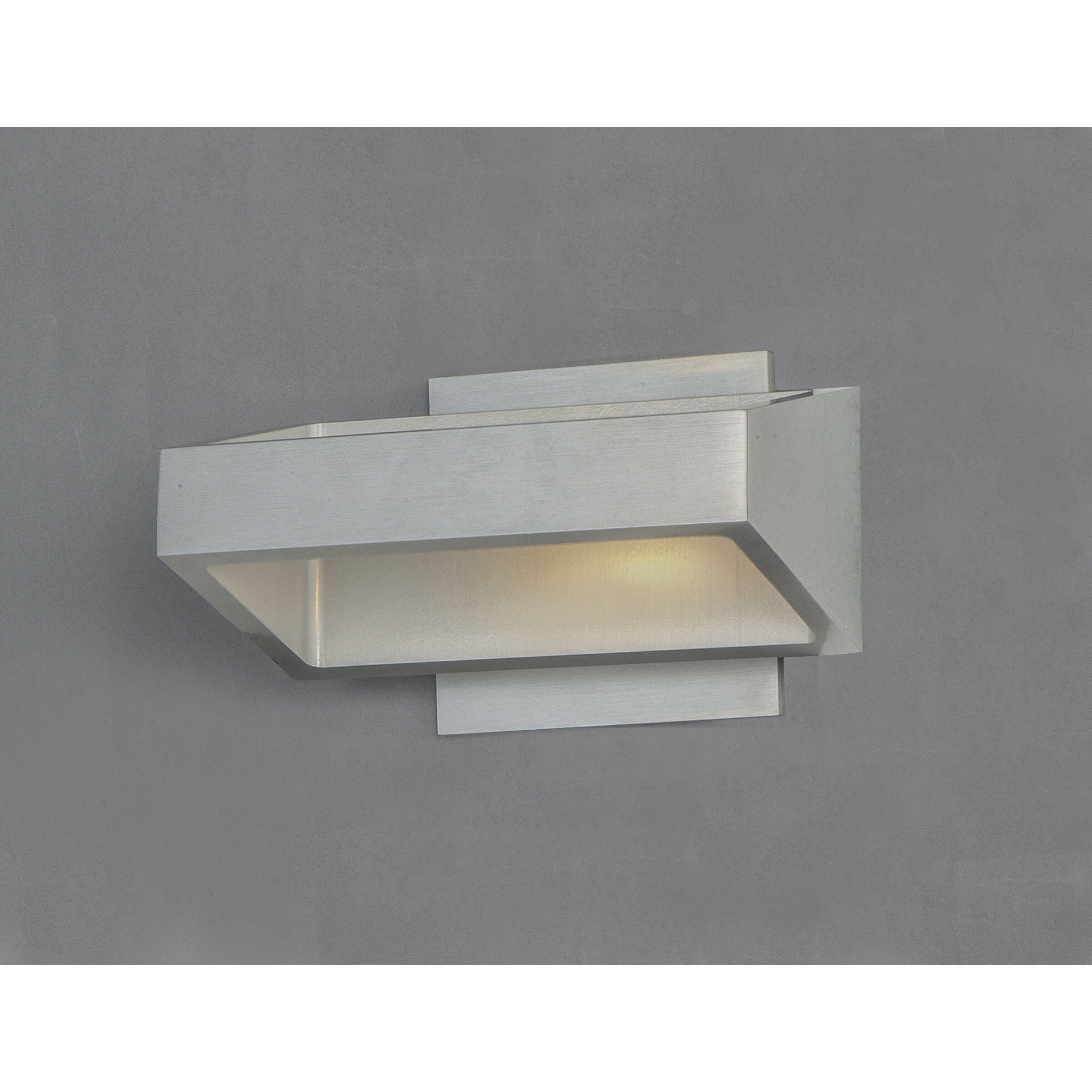 Alumilux Titan Wall Sconce Wall Light in Satin Aluminum