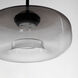 Bombona LED 16 inch Black Single Pendant Ceiling Light