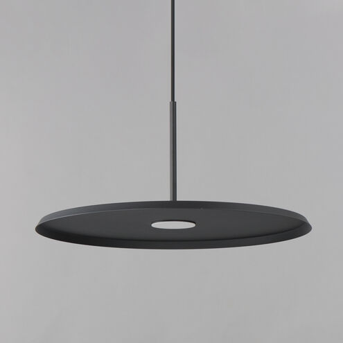 Berliner LED 19.75 inch Black Single Pendant Ceiling Light