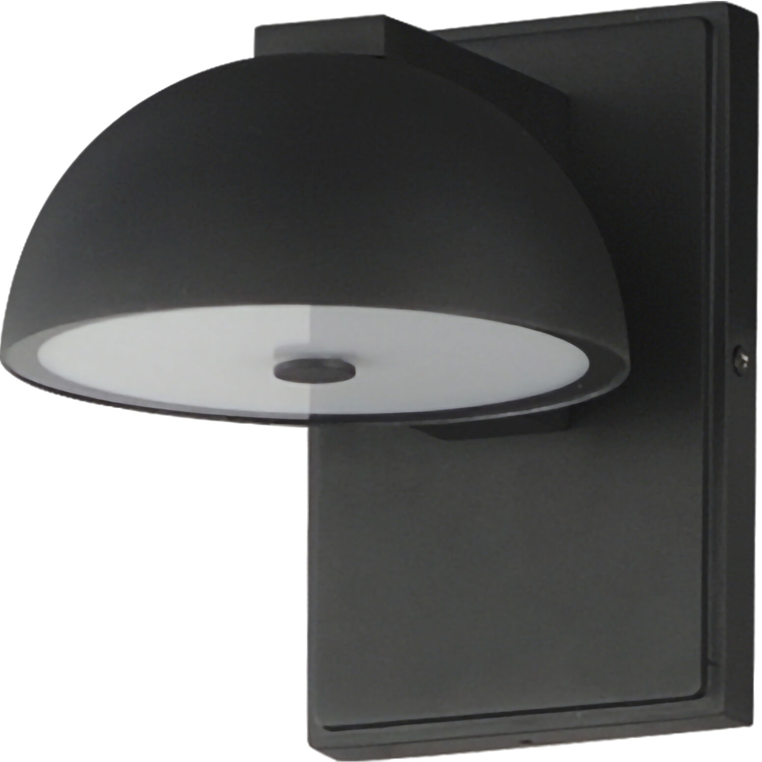 Cauldron LED 7 inch Black Outdoor Wall Mount
