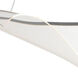 Rinkle LED 9.75 inch Brushed Gunmetal Single Pendant Ceiling Light