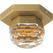 Allumettes 1 Light 5.00 inch Flush Mount