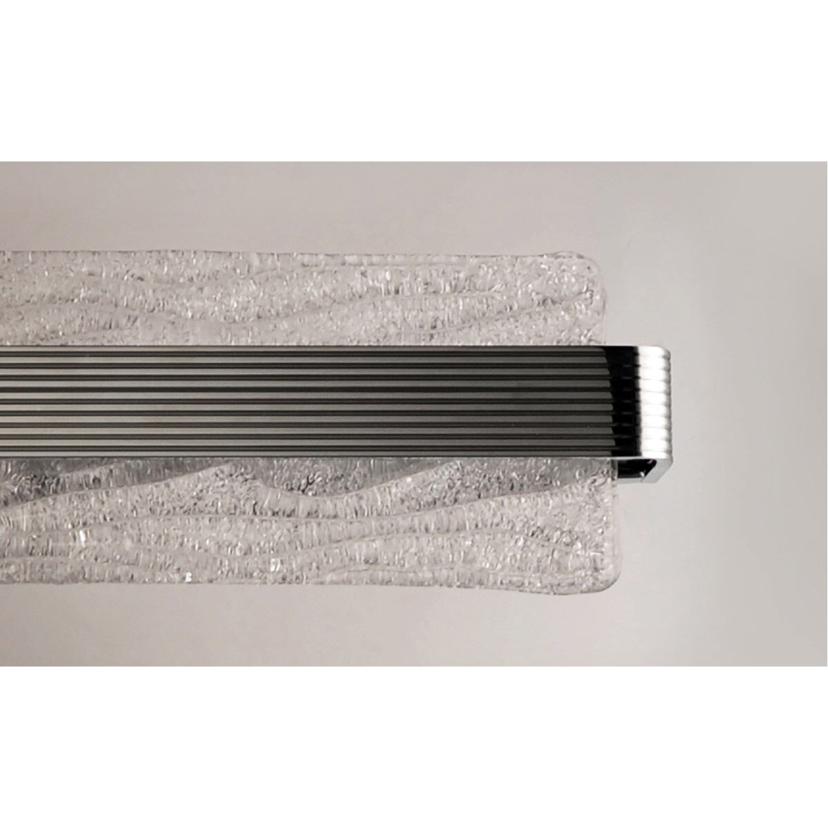 Ripple LED 4.75 inch Polished Chrome Bath Vanity Light Wall Light