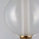 Axle LED 8 inch Gold Single Pendant Ceiling Light