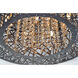 Inca 9 Light 23.5 inch Bronze Multi-Light Pendant Ceiling Light in Cognac, Without Bulb