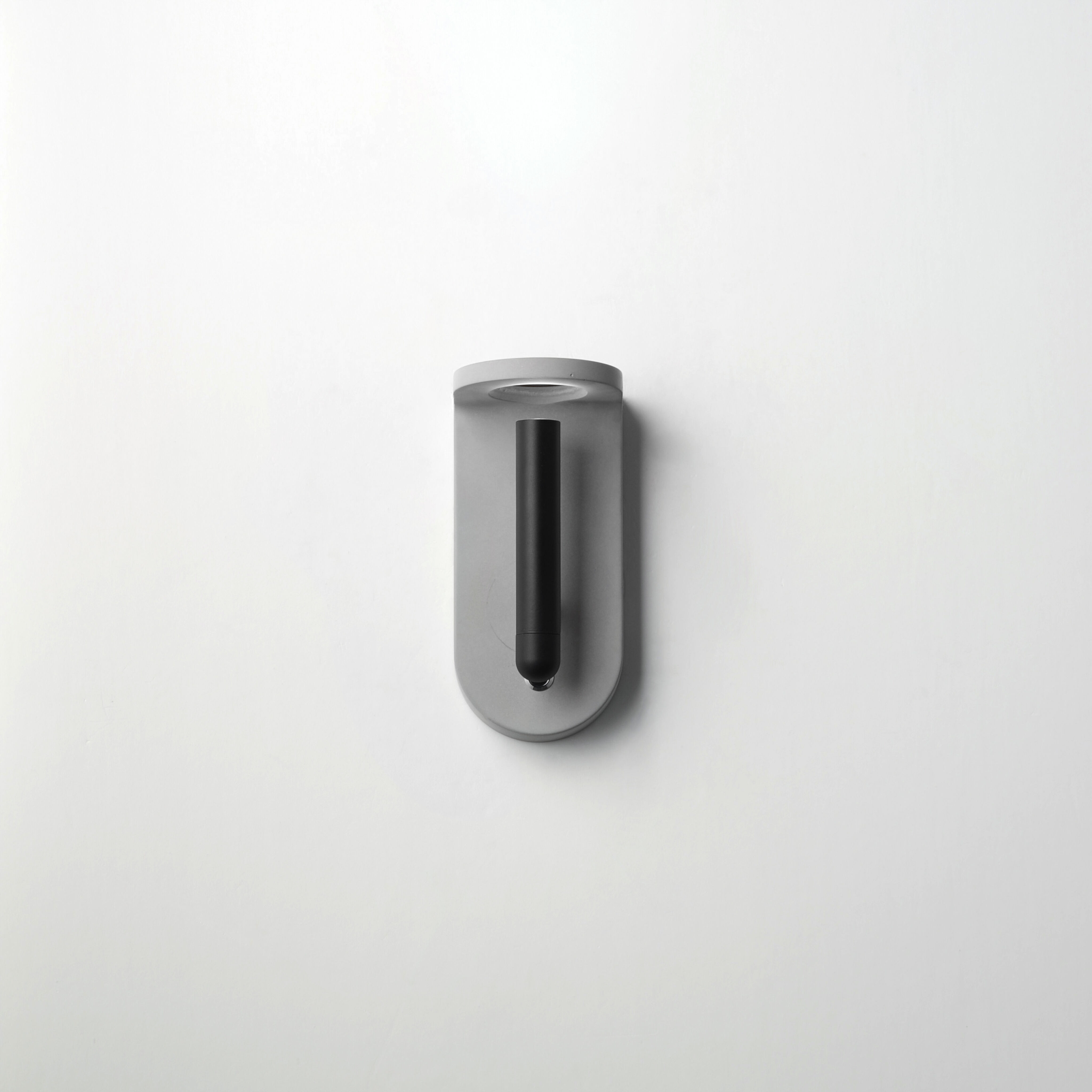 Beacon LED 5 inch Gray and Black ADA Wall Sconce Wall Light in Gray and White