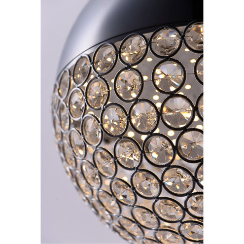 Eclipse LED 18.5 inch Polished Chrome Single Pendant Ceiling Light