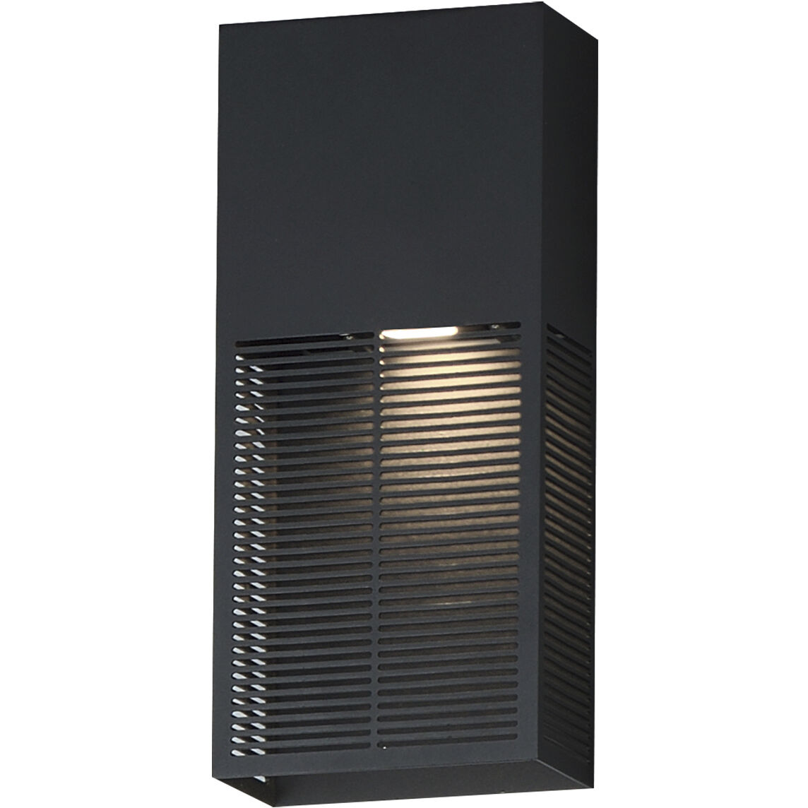 Grate LED 14 inch Black Outdoor Wall Mount