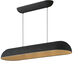 Wimbledon Linear Pendant Ceiling Light in Dark Grey