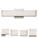 Baritone LED 18 inch Satin Nickel Bath Vanity Wall Light