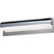 Waterfall LED 18 inch Polished Chrome Bath Vanity Light Wall Light
