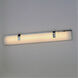 Clutch LED 30 inch Polished Chrome Bath Vanity Light Wall Light