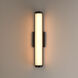 Vetra LED 21.25 inch Black Outdoor Wall Mount