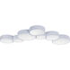 Cells LED LED 13 inch Matte White Flush Mount Ceiling Light